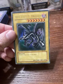 Yu-Gi-Oh! TCG Red-Eyes B. Dragon SDJ-001 Ultra Rare Unlimited Moderately Played - Image 3