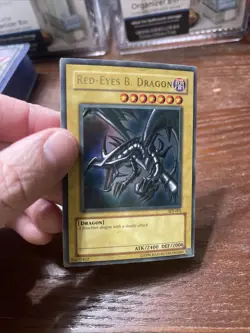 Yu-Gi-Oh! TCG Red-Eyes B. Dragon SDJ-001 Ultra Rare Unlimited Moderately Played - Image 4