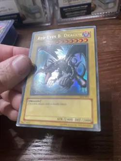 Yu-Gi-Oh! TCG Red-Eyes B. Dragon SDJ-001 Ultra Rare Unlimited Moderately Played - Image 5