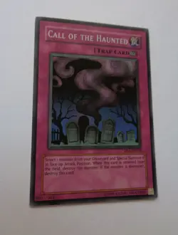 Call Of The Haunted DB1-EN076 (Super Rare, Unlimited, Moderately Played / MP) - Image 1