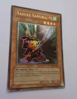Sasuke Samurai #4 RDS-EN016 (Ultimate Rare, Unlimited, Moderately Played / MP) - Image 1