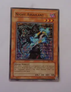 Night Assailant AST-080 (Common, Unlimited, Lightly Played / LP) Yugioh - Image 1