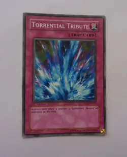 Torrential Tribute SDDE-EN031 (Common, 1st Edition, Excellent / VLP) Yugioh - Image 1
