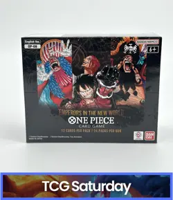 ONE PIECE TCG EMPERORS IN THE NEW WORLD OP-09 FACTORY SEALED BOOSTER BOX - Image 1