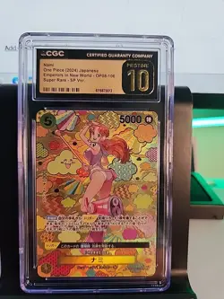 Nami (SP) OP08-106 Emperors in the New World Foil - ONE PIECE CGC PRISTINE 10 - Image 3