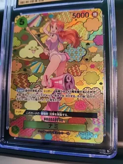 Nami (SP) OP08-106 Emperors in the New World Foil - ONE PIECE CGC PRISTINE 10 - Image 5
