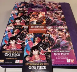 One Piece Card Game: Special DON!! Set Vol. 2, 8 Sleeved Boosters OP-9 & OP-11 - Image 1