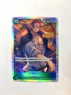 One Piece Carrying on His Will Shanks Card #OP13-028 - Image 3