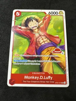One Piece Card Game - Monkey.D.Luffy (Luffy Deck) ST21-014 SR - NM - Image 1