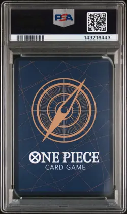2024 ONE PIECE PROMOS OFFICIAL EVENT TOP PRIZE #010 TRAFALGAR LAW PSA 10 - Image 2