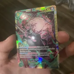 One Piece Wings of the Captain RORONOA ZORO OP06-118 Secret Rare TCG English - Image 2