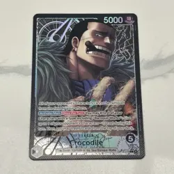 Bandai One Piece Alt Art Crocodile OP14-079 Leader Special Foil 5000 Power - Image 1