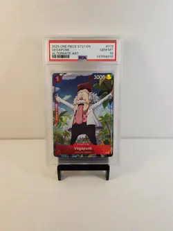 2025 One Piece ST21-EX Gear 5 #013 Vegapunk Alt. Art PSA Gem 10 POP 16 - Image 3