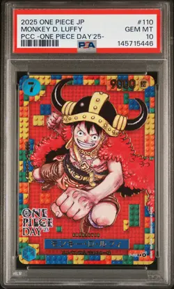 2025 ONE PIECE JPN PREMIUM COLLECTION ONE PIECE DAY'25 MONKEY D. LUFFY PSA 10 - Image 1