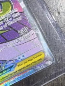 Pokemon Mega Gengar EX Full Art Holo Mega Evolution XY 269/217 Card - Image 3