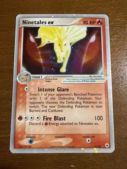 Ninetales ex - Vintage Pokemon TCG Card EX Hidden Legends 96/101 Holo Rare NM - Image 1