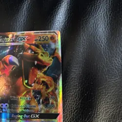 Charizard GX 2017 Sun and Moon Burning Shadows 20147 Pokemon Card Holo Rare - Image 3
