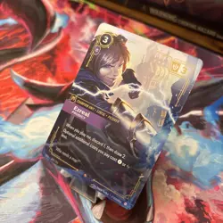 Riftbound League of Legends Ezreal Prodigy Champion Unit Foil Card 149/221 - Image 3