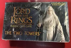 Lord of the Rings Trading Card Game - The Two Towers Sealed Booster Box LoR TCG - Image 1