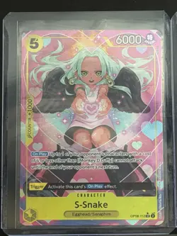 One Piece English Yellow x7 Mixed Rarity Card Lot Lucci Shirahoshi + More - Image 2