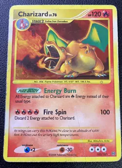 Pokemon TCG Charizard Stormfront Holo Card 103/100 Secret Rare HP/MP SICK 📈 - Image 1