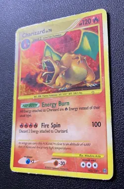 Pokemon TCG Charizard Stormfront Holo Card 103/100 Secret Rare HP/MP SICK 📈 - Image 2