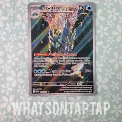 Pokemon Card Clawitzer 141/132 Secret Rare Mega Evolution Singles NM - Image 1