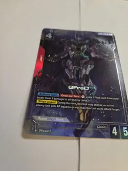 GFreD LR+ GD03-035 Steel Requiem Gundam TCG English NM Card Game - Image 4
