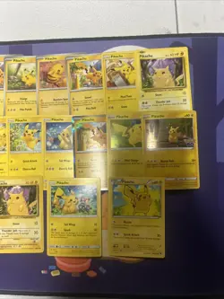 25 Different Pikachu Pokemon TCG Card Lot - Base Set Jungle WOTC Holo + More - Image 3