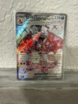 Charizard EX 074 SVP Scarlet & Violet Black Star Promo Card. Centered Pack Fresh - Image 1