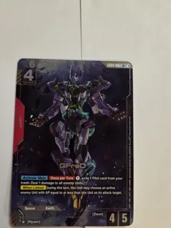GFreD LR+ GD03-035 Steel Requiem Gundam TCG English NM Card Game - Image 1