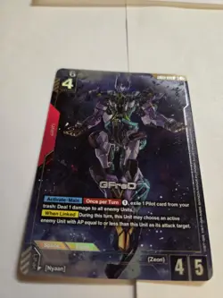 GFreD LR+ GD03-035 Steel Requiem Gundam TCG English NM Card Game - Image 3
