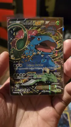 Pokemon TCG Venusaur EX XY123 Promo Card - Image 1