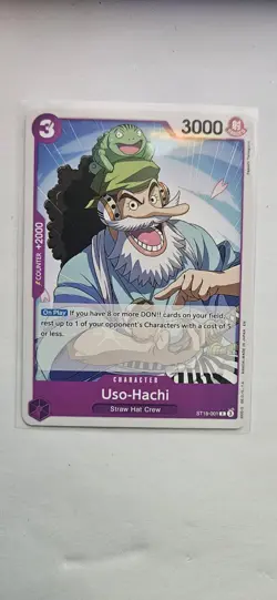 Uso-Hachi ST18-001 The Best Vol 2 One Piece PRB-02 Near Mint Card Game Common NM - Image 1