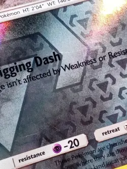 REVERSE HOLO Alolan Dugtrio 123/214 NM Yuka Morii Clay Lost Thunder Pokemon Card - Image 2