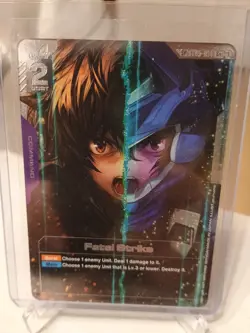 Gundam Card Game Fatal Strike C+ Alternate Foil English Edition - Image 1