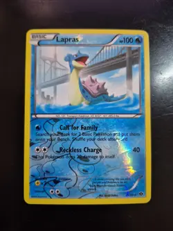 Lapras 25/99 Rare Next Destinies Reverse Holo Pokemon Card NM/LP - Image 1