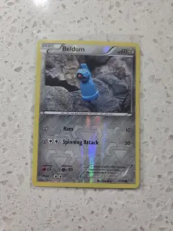 Beldum 47/98 XY Ancient Origins Reverse Holo Pokemon Card - Image 1