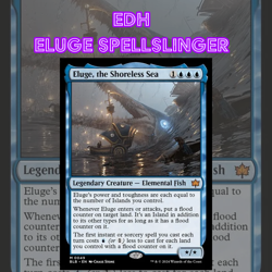 EDH - Eluge Spellslinger, MTG Commander Deck, Bracket 2 - Image 1