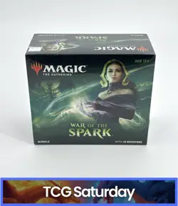 MAGIC THE GATHERING MTG TCG WAR OF THE SPARK BUNDLE FACTORY SEALED - Image 1