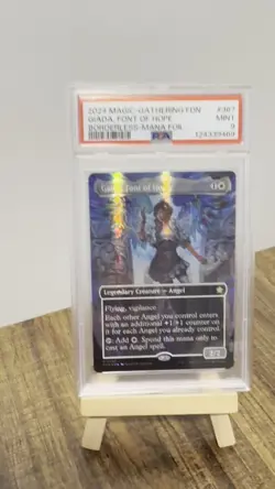 2024 MTG Giada, Font of Hope #367 Borderless Mana Foil PSA 9 GEM MINT 🔥 - Image 2