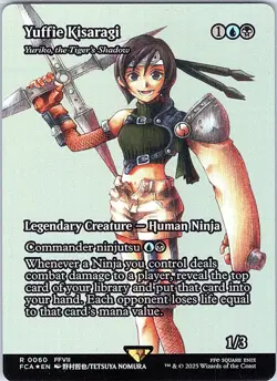 Yuffie Kisaragi - Yuriko, the Tiger's Shadow (Showcase) Foil R FCA 60 NM - Image 1