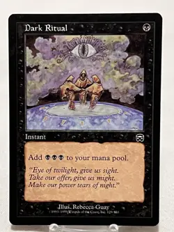 Dark Ritual Mercadian Masques Regular ~LP~ Magic The Gathering MTG - Image 1