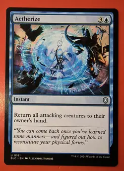 MTG, MAGIC, AETHERIZE, 0161, BLC, REGULAR, UNCOMMON, NM - Image 1