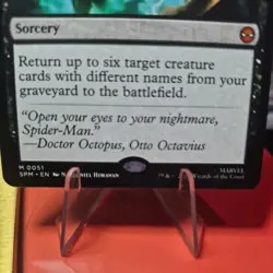 Behold the Sinister Six! Marvel's Spider-Man MTG Regular *Never Played - Image 3