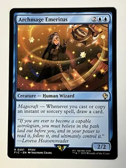 Archmage Emeritus Commander: Final Fantasy Non-Foil Regular MTG NM - Image 1