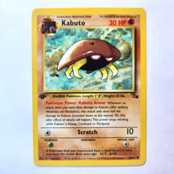 Kabuto 50/62 Pokemon TCG 1st Edition Fossil NM Vintage 1999 Card - Image 2