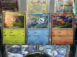 SNIVY 001/086 TEPIG 011/086 OSHAWOTT 021/086 - HOLO PROMO SET Pokemon English - Image 1