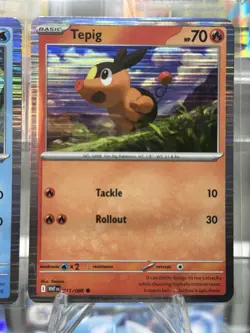 SNIVY 001/086 TEPIG 011/086 OSHAWOTT 021/086 - HOLO PROMO SET Pokemon English - Image 4