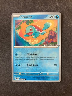 Squirtle 007/165 151 Pokemon Center Reverse Holo Master Set Card Promo NM Mint 3 - Image 1